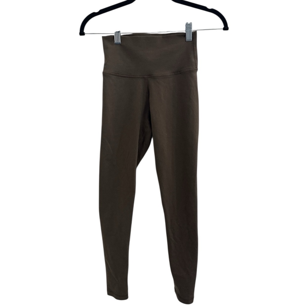 TNA Aritzia Light Brown Leggings Women’s XS High Rise Stretch